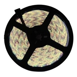 Tira Led 5 Mts 5050 Con Recubrimiento 12v Color A Elegir