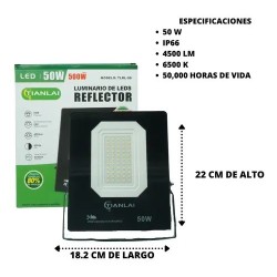 Reflector Led 50w Para Interperie¡