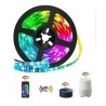 Tira Led Smart 5 Mts Luces Multicolor App Alexa Google Wifi