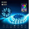 Tira Led Smart 5 Mts Luces Multicolor App Alexa Google Wifi