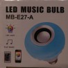 Foco Bocina Led 12w Bluetooth Todos Los Colores