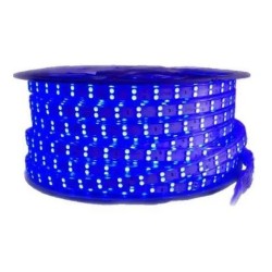 Manguera Tira 50 Mts Rgb Multicolor Para Exterior Doble Led