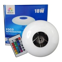 Foco Ufo Bocina Bluetooth...