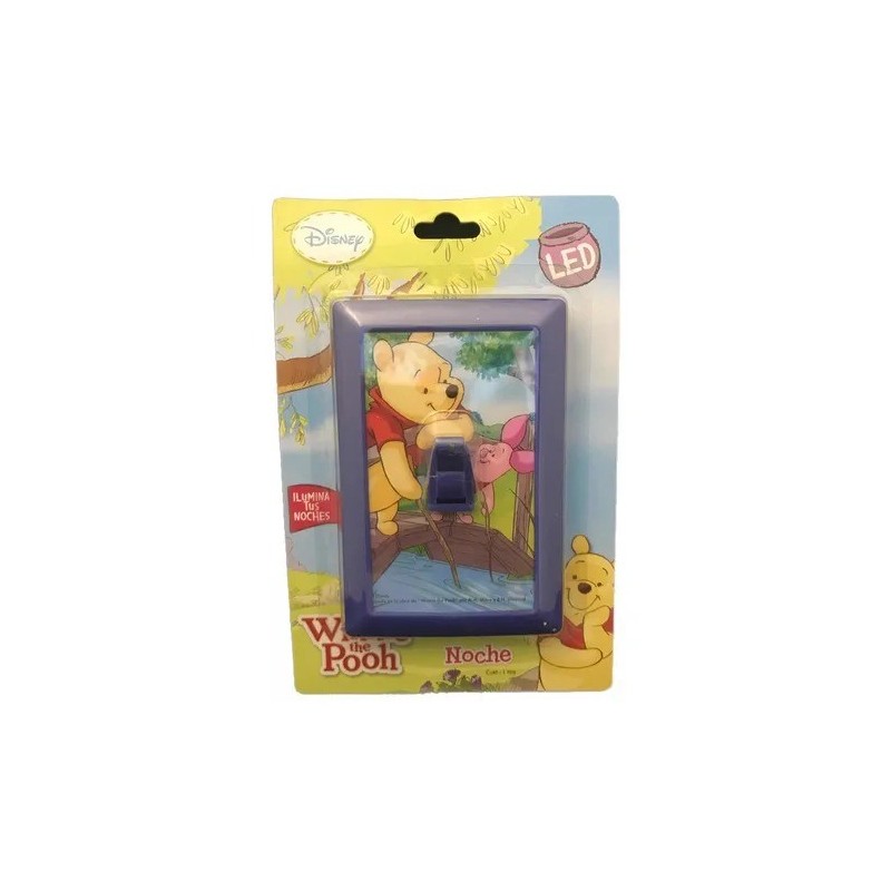 Luz Infantil Noche Segura Winnie Pooh Led Bebé Decoración