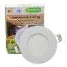 Lampara De Empotrar Led 3w , Plafon Luz Blanca 6500