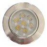 Lampara Led 7x1w Empotrar Dirigible Satinada Super Potente