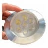 Lampara Led 7x1w Empotrar Dirigible Satinada Super Potente