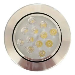 Lampara 12x1w Led Satinadas...