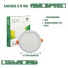 Ajustable 12w Luz Blanco Frio Lampara Led Luz Blanca