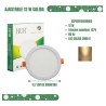 Lampara 12w Led Luz Calida Ajustable