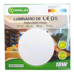 Lampara18w Panel Led Spot...