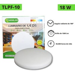 Lampara18w Panel Led Spot Ajustable Bote Plafon Potente