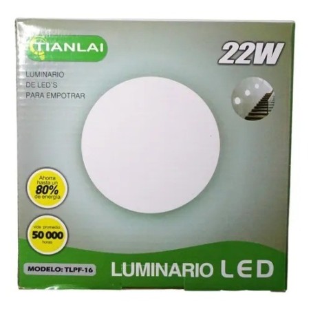 Panel Spot 22w Ajustable Led Bote , Plafon O Registro (110w)