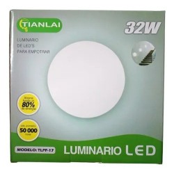 Panel Spot 32w Ajustable Led Bote , Plafon O Registro (160w)