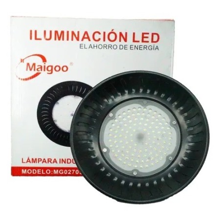 Super Lampara 100w Led Industrial T/ Campana Ufo Hq Megaluz