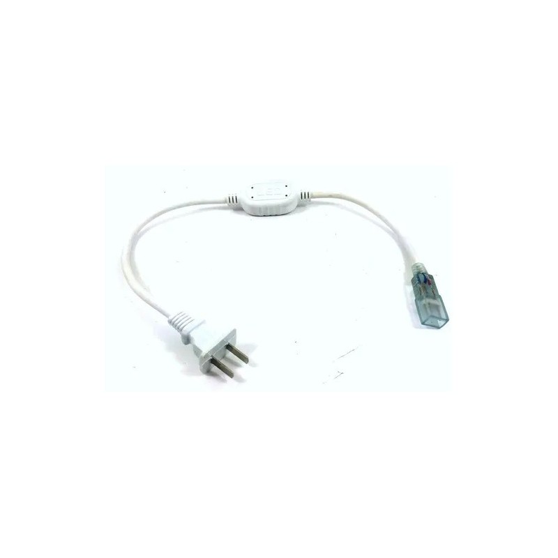 Conector Para Manguera Led 110 Volts 3528 Doble Linea