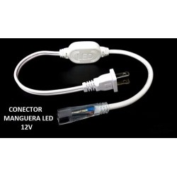 Conector Para Manguera Led 110 Volts 3528 Doble Linea