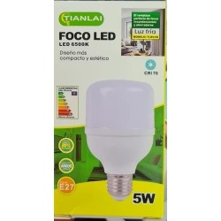 Foco 5w Bala Super Led...