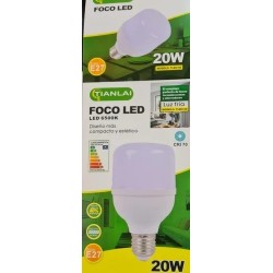 Foco 20w Bala Super Led...