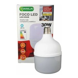 Foco 30w 300w Bala Super...