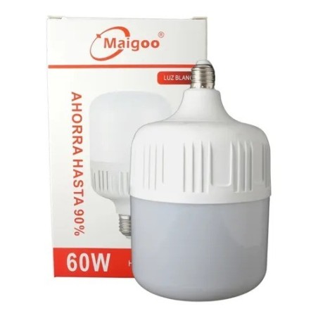 Foco 60w (600w) Súper Potente Led Luz Blanca Exterior