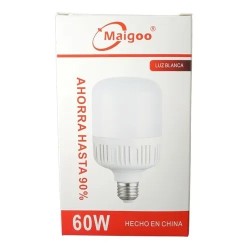 Foco 60w (600w) Súper Potente Led Luz Blanca Exterior