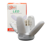 Foco Led Mini Aspas 30w Blanco Dirigible E27 Ahorrador