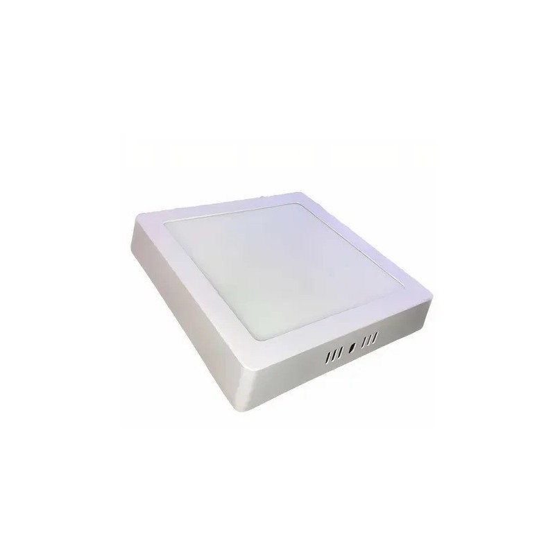 Lampara 12w  Led Cuadrada De Sobreponer T/ Panel 100w