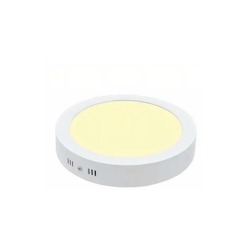 Lampara 12w De Sobreponer Led Luz Cálida