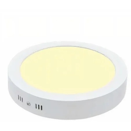 Lampara 12w De Sobreponer Led Luz Cálida