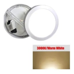 Lampara 12w De Sobreponer Led Luz Cálida