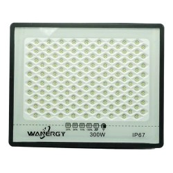 Reflector Solar 300w Led Completo Potente Panel Solar 12 H.