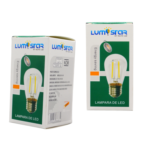 Foco Led Bulb Filamento 1w 120v E27 Vintage