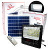 Reflector Solar Led 600w Potente Panel Y Control Remoto Hd