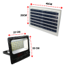 Reflector Solar Led 800w Potente Panel Y Control Remoto Hd