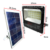 Reflector Solar Led 1000w Potente Panel Y Control Remoto Hd