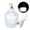 Foco Bala Recargable 15w Luz Blanca Emergencia Portatil