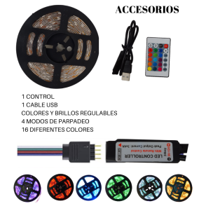 Tiras led RGB 5050