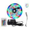 Tira Led Rgb Multicolor Completa 5 Mts 3528