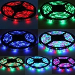 Tira Led Rgb Multicolor Completa 5 Mts 3528