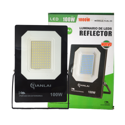 Reflector Led 100w Slim Luz...