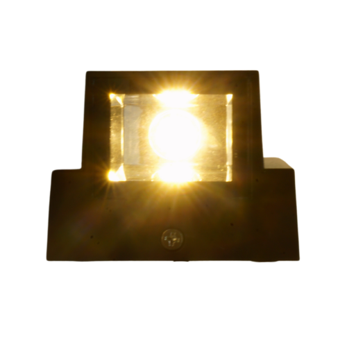 Lampara Led Arbotante Doble Luz Spot 10w Elegante Exterior