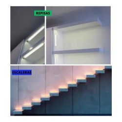 Lampara Recargable Led Tactil Iman Usb Closet Repisa Cocina