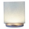 Bocina Moreka Cl-715 portátil con bluetooth blanca