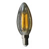 Foco Led Vintage Cristal Vela 5 Watts E14 Luz Calida