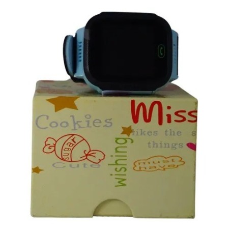 Pulsera Infantil Gps Rotacion Camara Dual Sumergible Reloj