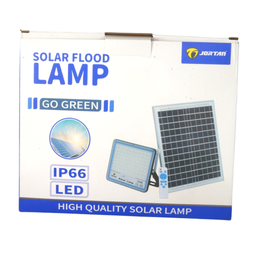 Reflector Solar Led 200w C/panel Y Control Remoto Exterior