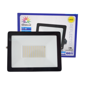 Reflector Led 100w Ilumina 1000w Luz Blanca Compacto Delgado