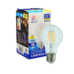 Focos Led Vintage Tipo Incandescente Bombilla 4w Calidos